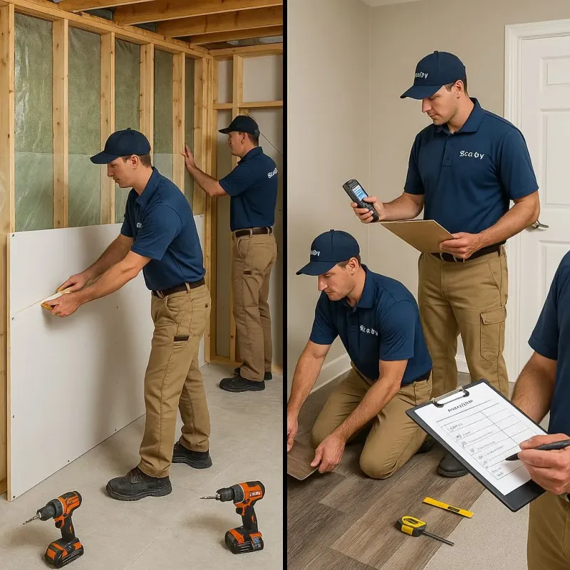 Repairs and Reconstruction process in Holladay, UT